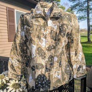 Ruby Road Spotted animal print, size 12 jacket